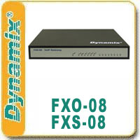     VoIP SIP  Dynamix FXO-08  FXS-08